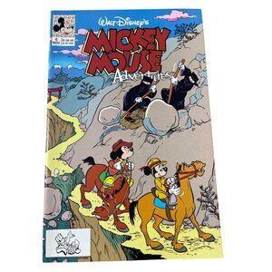 Walt Disneys Mickey Mouse Adventures #6 November 1990 Comic Book Vintage
